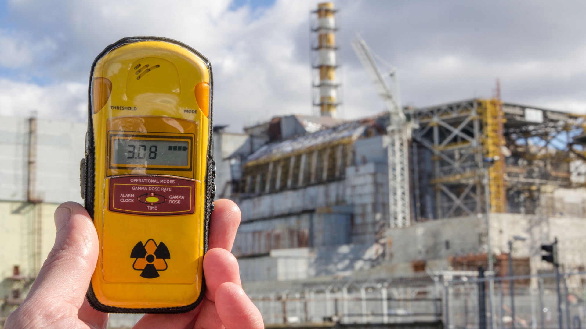 Чернобыль измерение радиации