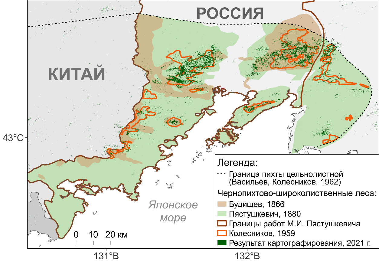 Список лесных территорий. Ученые построили карту обитания дальневосточного леопарда