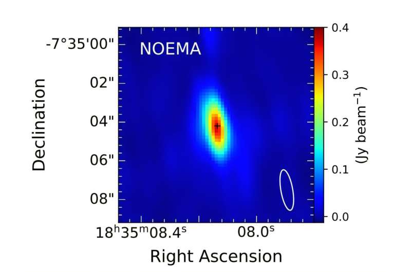 Всплеск вызвал тепловую волну. Специалисты наблюдают за формированием новой звезды