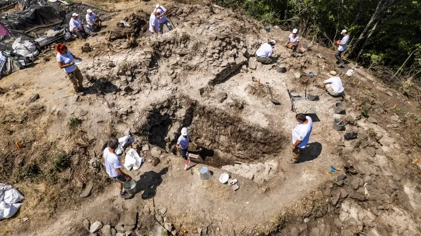 Неожиданный финал раскопок. В последние дни исследований обнаружена древняя римская башня.