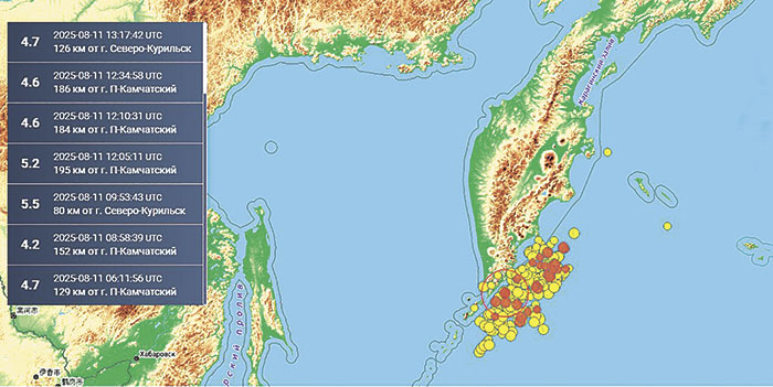 Полуостров в движении