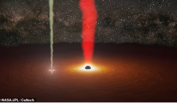 Космическое противостояние: впервые получен снимок двух черных дыр, вращающихся вокруг друг друга