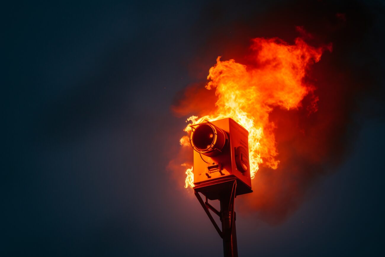 Горячее, чем вулкан. В России испытали видеокамеру, выдерживающую 1000 градусов.