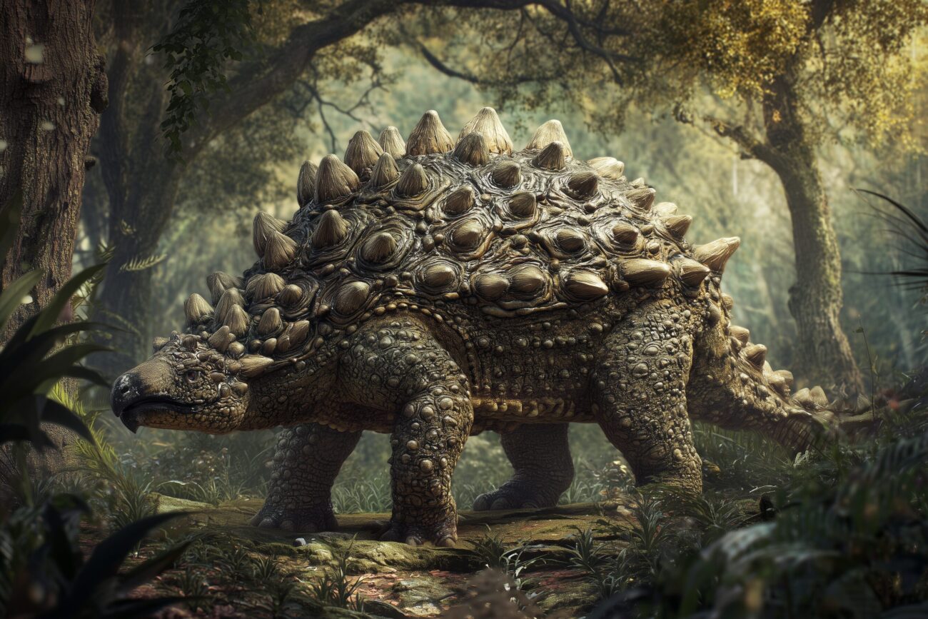 Анкилозавр — живой танк мелового периода с броней и булавой