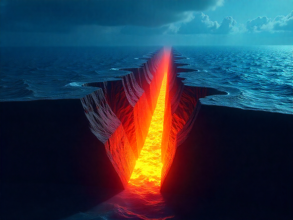 Удар из преисподней: что заставляет гигантские разломы Атлантики делиться надвое