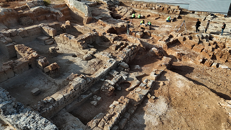 Сакральная география древнего поселения. Городской центр времен Римской империи исследовали археологи