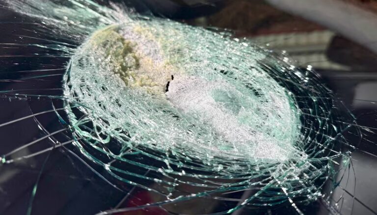 Удар, от которого расплавилось лобовое стекло. Первый случай в мире: Tesla столкнулась с метеоритом?