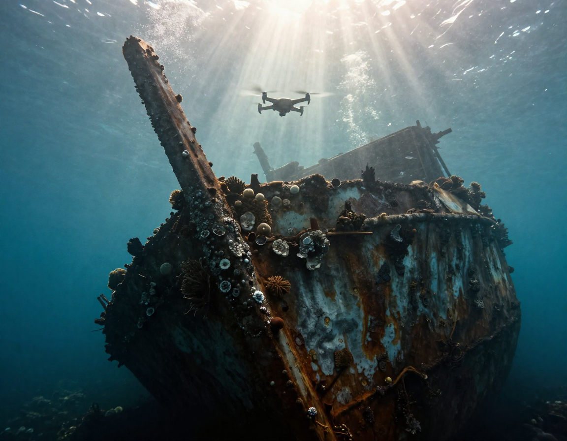 Тайные подводные угрозы: новая технология спасёт реки от ржавеющих кораблей-призраков