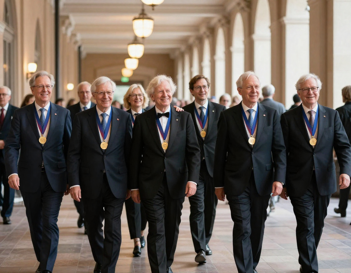 Идет церемония вручения Нобелевских премий 2025 года