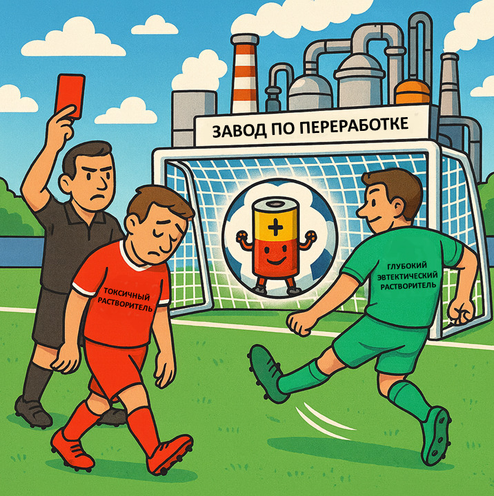 Высокоэффективный подход. Химики предложили экстрагент для извлечения ценных металлов из аккумуляторов