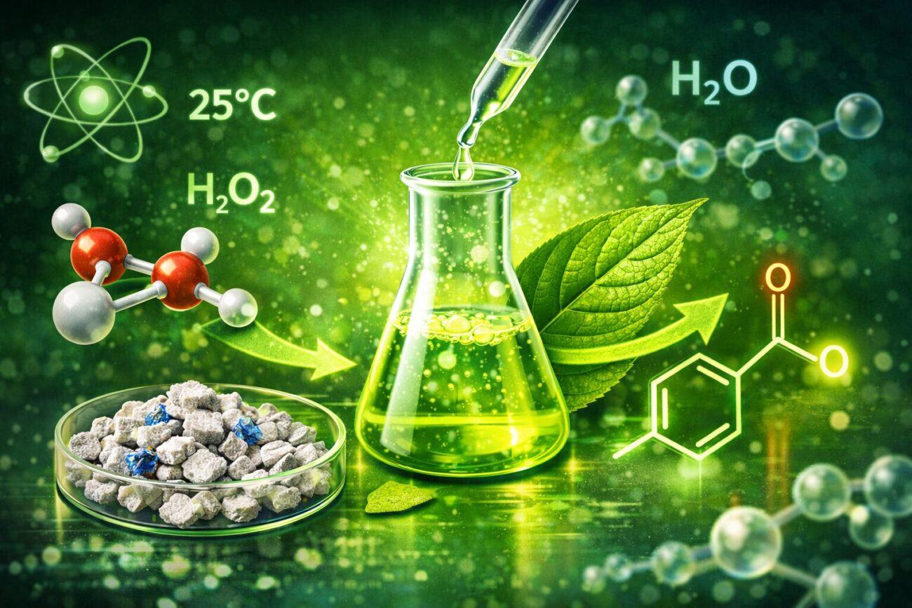 Комнатная температура вместо печей: в России создан катализатор для «зелёного» окисления органики