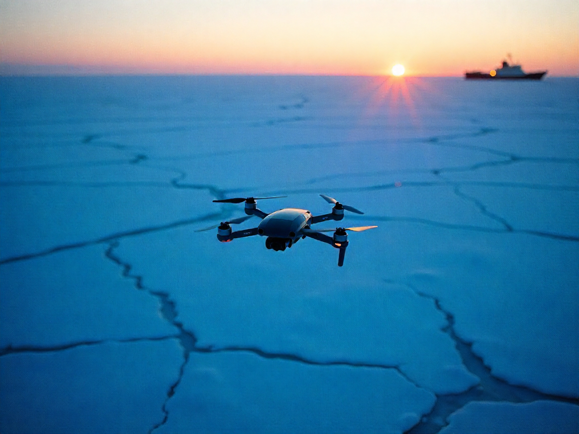 Стальные птицы над белым безмолвием: беспилотники — новые хозяева Арктики