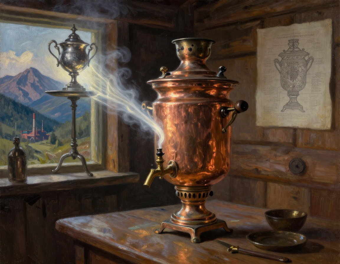 Самовар — не совсем русский? Его «предок» найден в британских каталогах