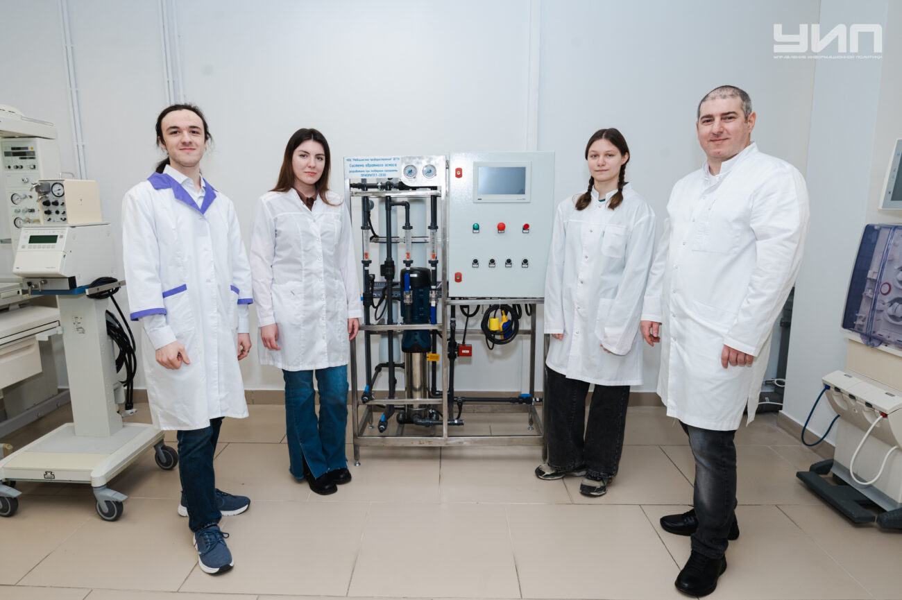 Увеличить срок службы мембраны. Разработана установка для получения воды высокой степени очистки