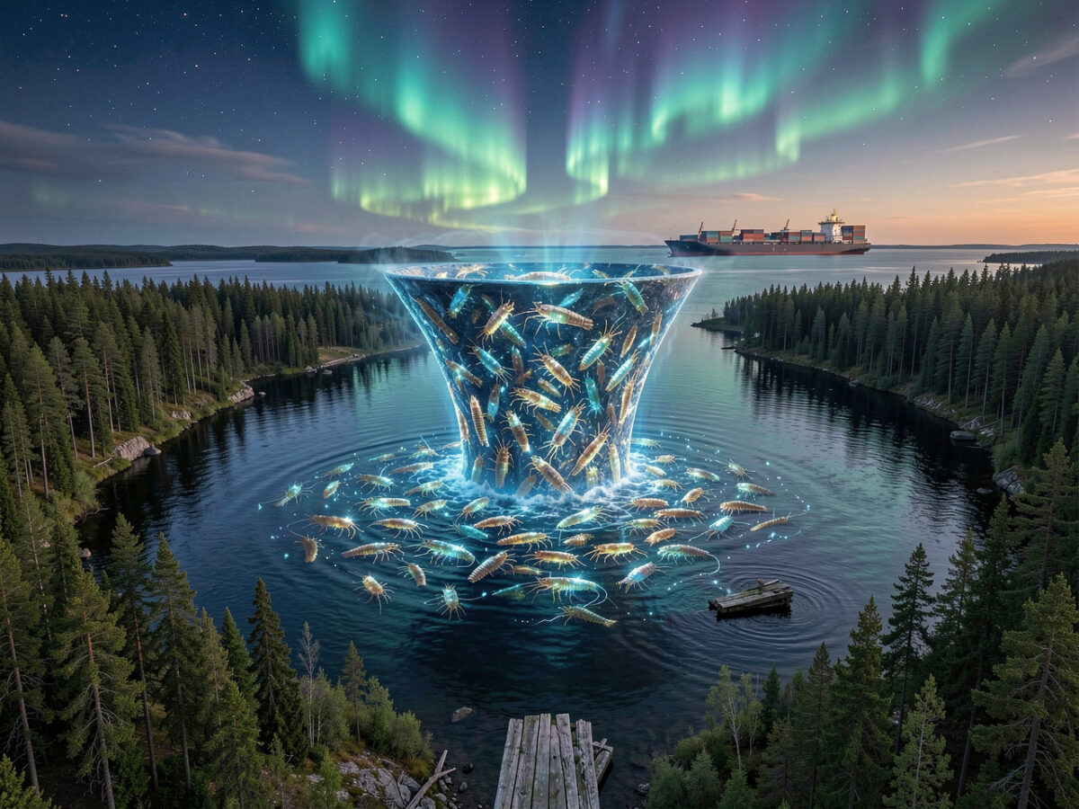 Новые соседи по широтам: первая встреча с байкальской амфиподой на водном пути в Арктику