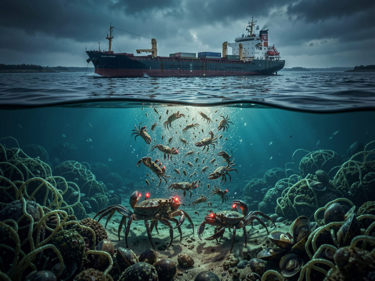 Краб-путешественник: новая инвазия в Азовском море