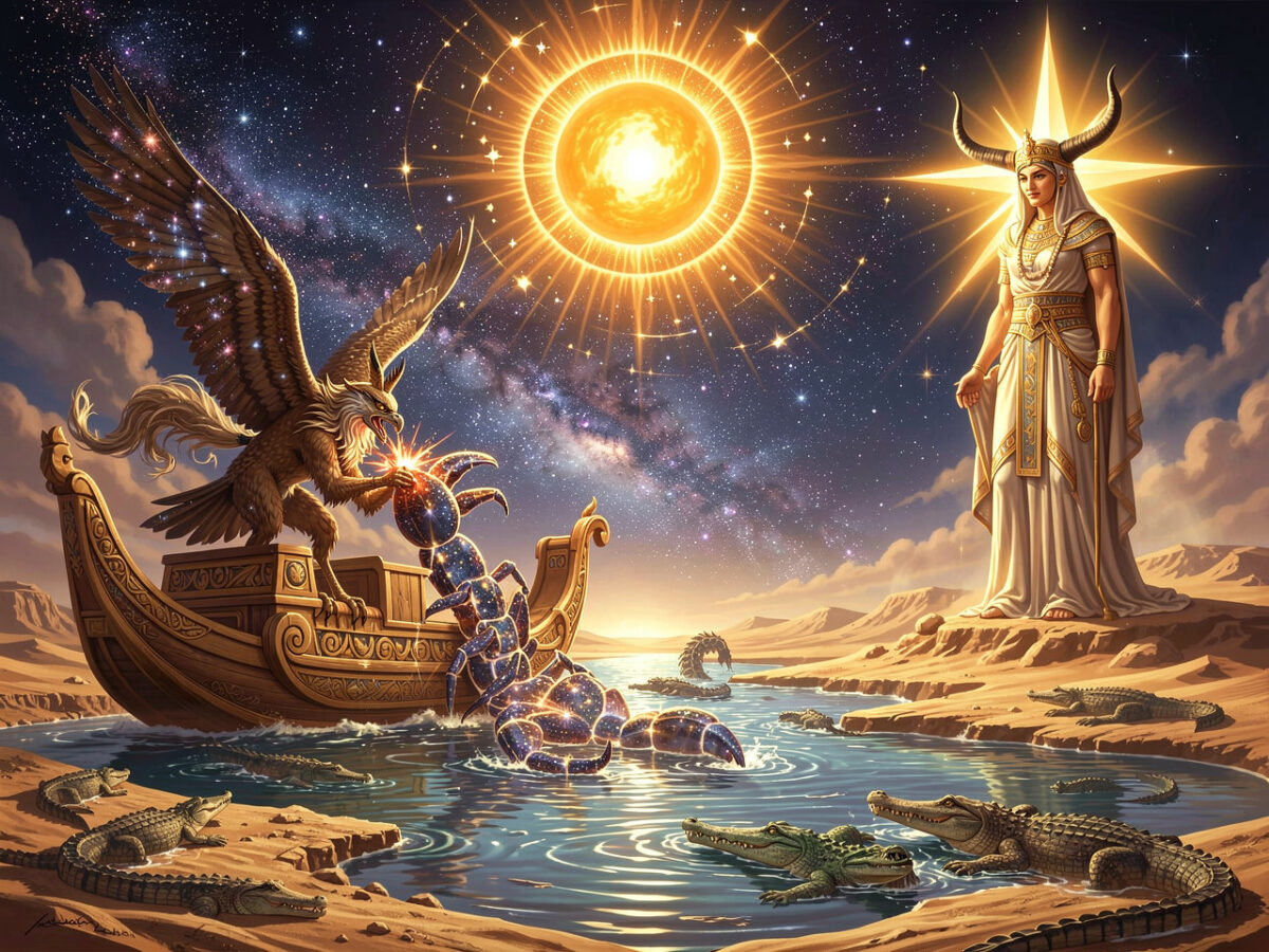 Новая астрономия фараонов: почему богиня Серкет оказалась созвездием Рака