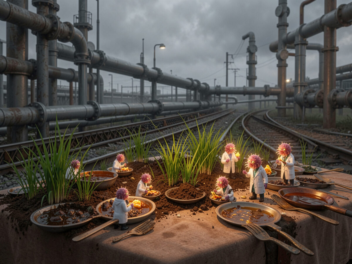 Обед у нефтяного пятна: микробы, которые едят солярку и не мерзнут