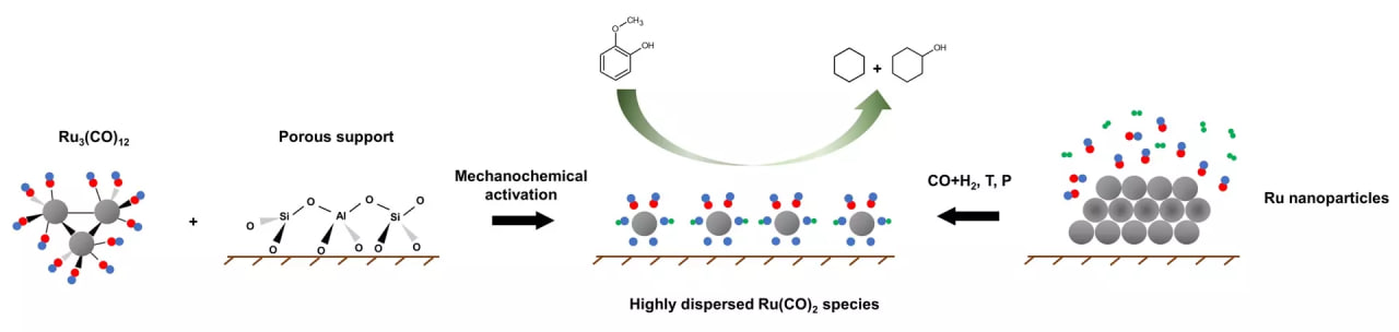 Рутениевый катализатор нового типа повысил эффективность гидроочистки бионефти