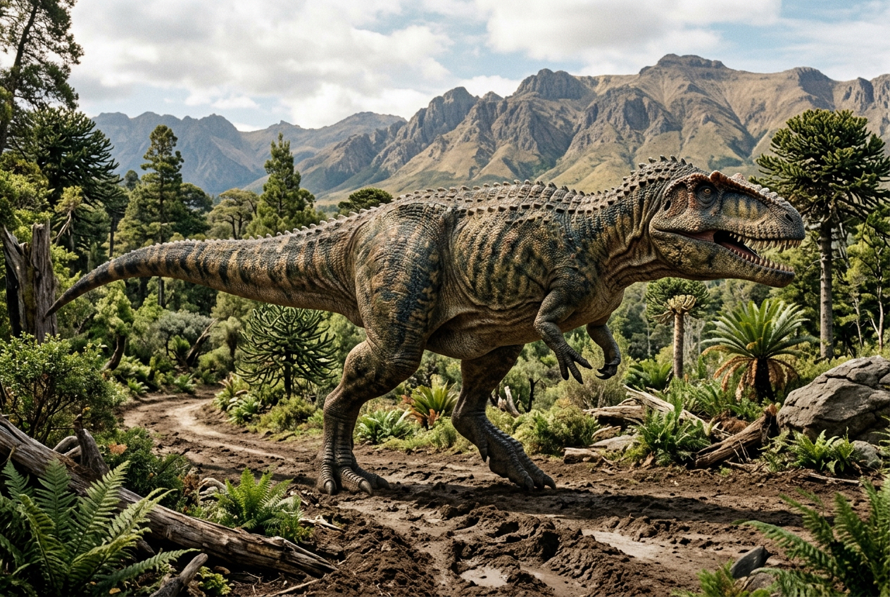 Гиганотозавр самый крупный динозавр Южной Америки