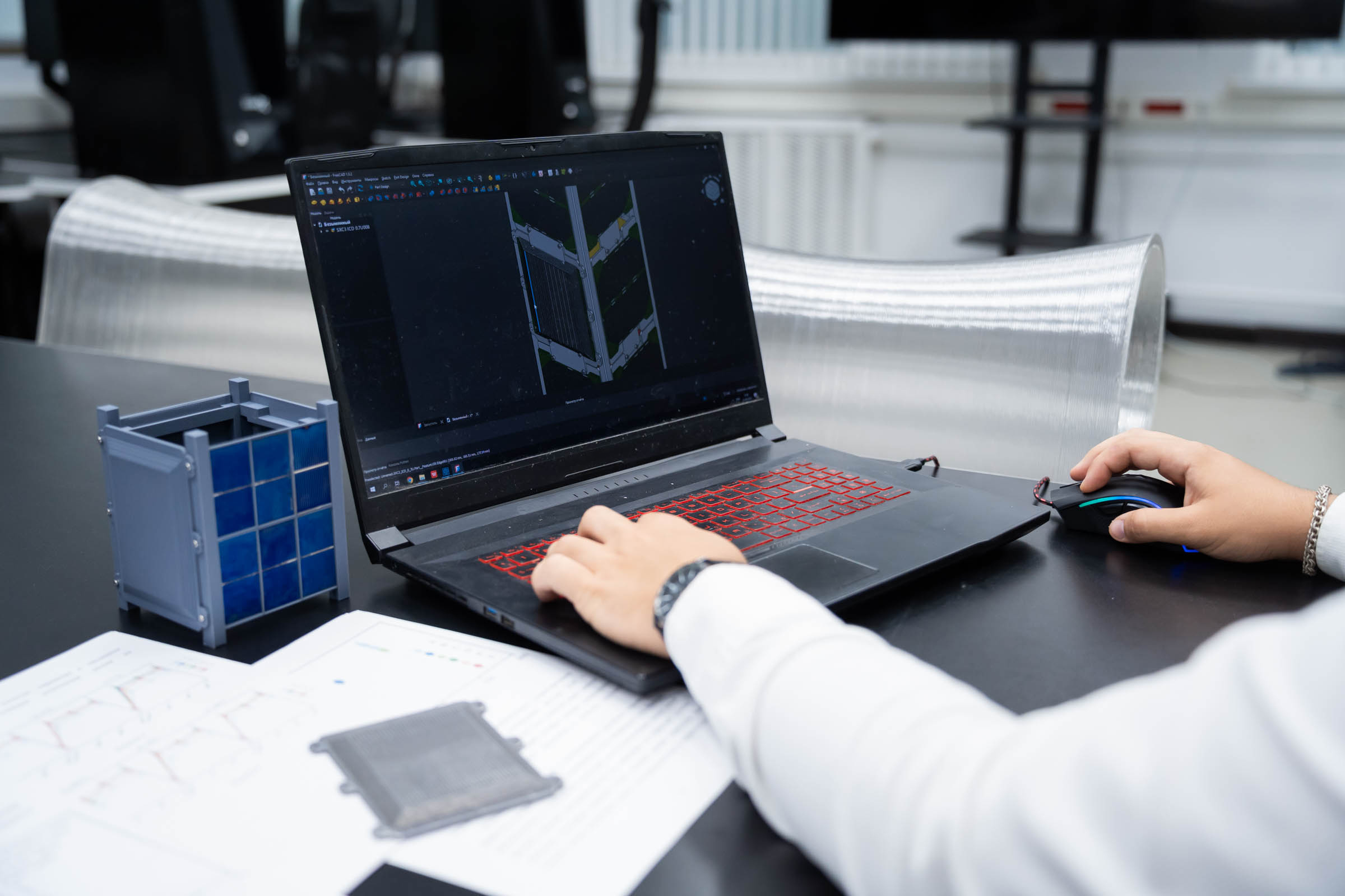 Ученые Самарского университета создали радиатор для кубсатов методом 3D-печати